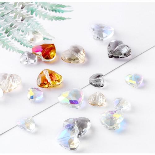 Astrobox Love Beads K9 Crystal Rhinestone DIY Bracelet Necklace Clothing & Accessories Sew On Clothes Shoes Loose Beads