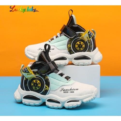 2021 Boys running shoes 6 Autumn models 7 childrens sneakers 8 boys Winter 9 big kids shoes Mesh surface Breathable 10 years