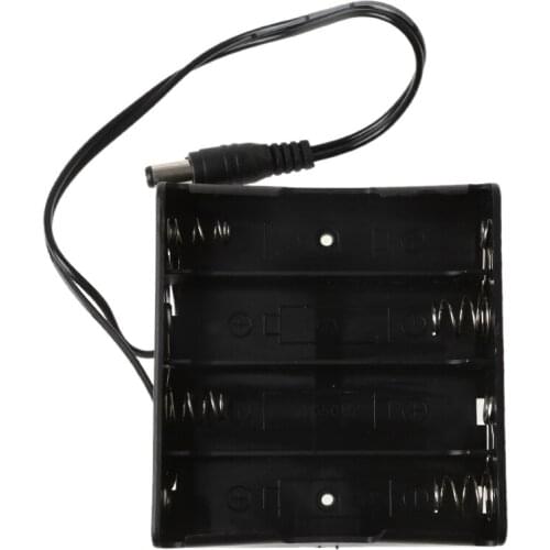 DIY 2x 3x 4x 18650 Battery Holder Storage Box Case With DC 5.5x2.1mm power Plug