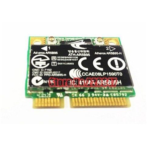 For HP Half Size Mini PCI-E Card Atheros AR5B95 AR9285 802.11B/G/N 2.412 GHz ~ 2.484 GHz 518436-001
