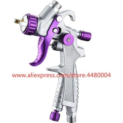 HVLP manual spray gun mini spray gun 0.8mm 250CC gravity spray gun with spray gun accessories