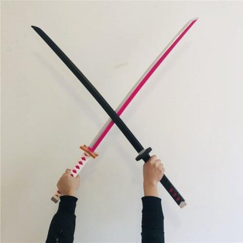 PU Deadpool sword character-playing simulation animation black, pink sword optional