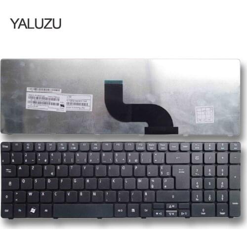 YALUZU FR Laptop keyboard FOR ACER Aspire 7560 7560g 7735 7735G 7735Z 5740Z 7736 7736Z 7738 7738G 7735 7735Z 7735ZG 7736G AZERTY