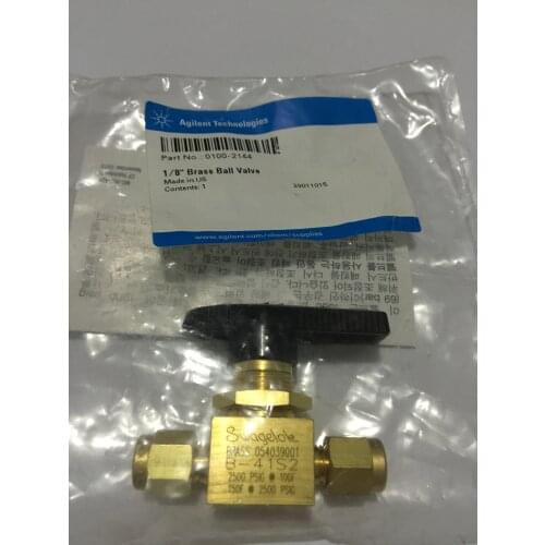 For Agilent Agilent On-Off Valve 0100-2144 1/8 Brass Ball Valve