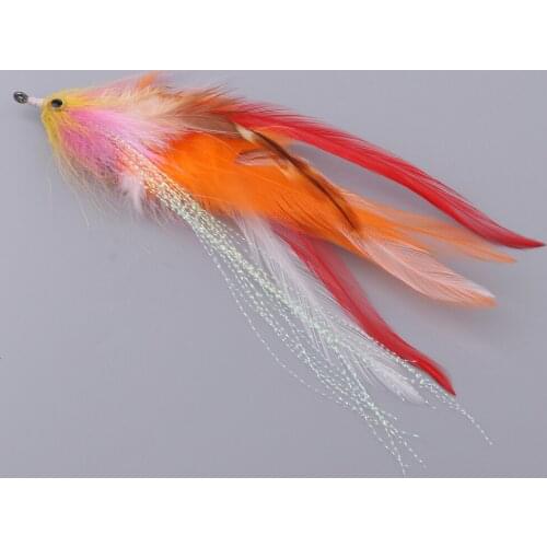 14cm/5.51inch Dry Flies Fly Fishing Flies Kit Bass Salmon Trouts Flies Floating/Sinking Assortment Fishing Lure accessories