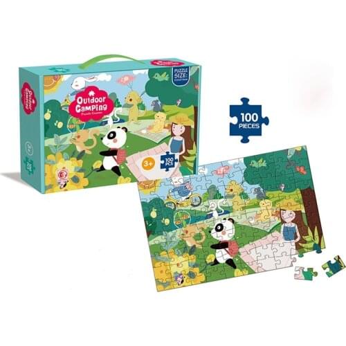 Childrens Jigsaw Puzzle 100pcs/180pcs Cartoon Puzzle Toy 6 Years Old 12 Years Old Puzzle Educational Toys