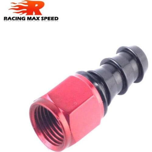 AN-8 STRAIGHT OIL/FUEL/GAS LINE HOSE END PUSH-ON Hose Ends Straight ADAPTER