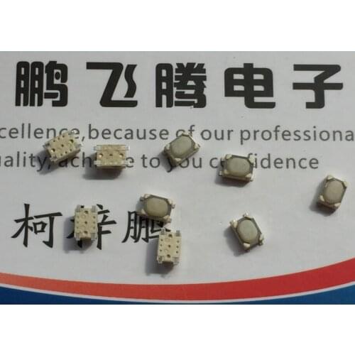 50PCS/lot 3*4*2.5 Haima Changan Roewe Cruze Toyota remote control key button switch patch 4 feet