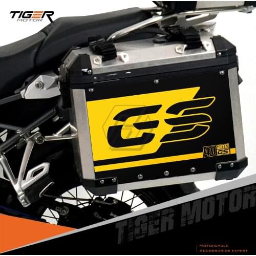 For BMW Motorrad Panniers R1200GS R1250GS Adventure 2004-2021 Motorcycle Triple Black Sticker