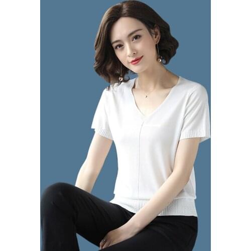 Женские футболки с коротким рукавом VBNFGH China At AliExpress