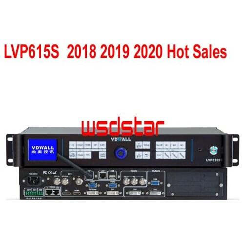 VDWALL LVP615S WIFI LED Video Processor Inputs: SDI/DVI/VGA/HDMI/DP/YPbPr 2304*1152 LVP605S Upgrade 2018 2019 2020 Hot Sales