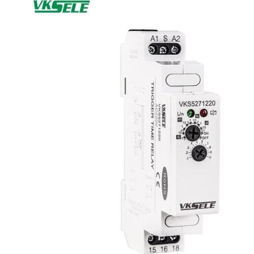 VKS5270 SPDT 16A 12V 24V 110V 220V 240V Trigger timer relay ON Delay