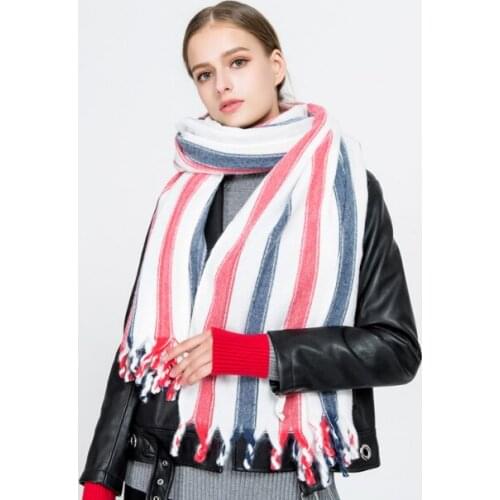 200*85cm Cashmere imitation Shawl Scarf Autumn Winter Scarves Men Foulard Square Hijab Ladies wrap muffler pareo female hijab