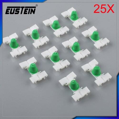 25x Exterior Car Door Fender Moulding Bump/Rub Strip Rivets Trim Fastener 51131960054 D229