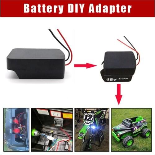 Power Charging Adapter for MAKITA & BOSCH 18V Li-ion Battery Power Mount Connector Adapter for BL 1820 BL 1830 BL 1840