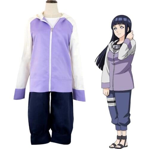 Anime Cosplay Hinata Costume Set Women Girl Hooded Suit Kawaii Festival Fancy