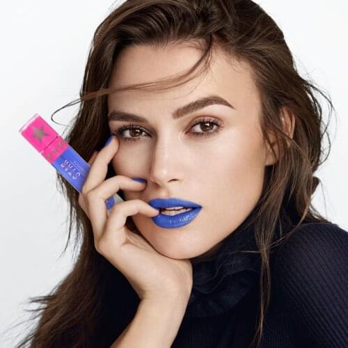 15 Colors Lip Gloss Matte Velvet Purple Black White Lip Lipstick Waterproof Long Lasting Lip Makeup Cosmetics Lip Glaze TSLM2