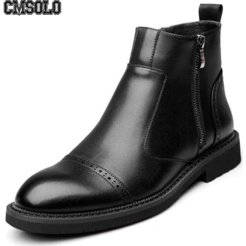 Мужские ботинки челси CMSOLO China At AliExpress