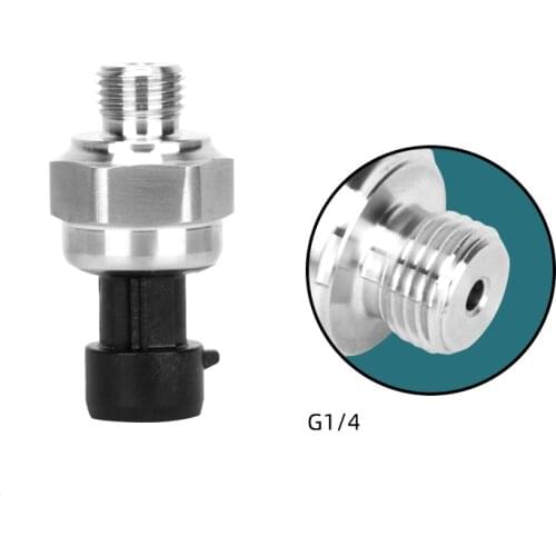 Pressure Transmitter DC G1/4 Thread 0-10MPa Pressure Sensor Pressure Transducer For Water Oil Gas Diesel