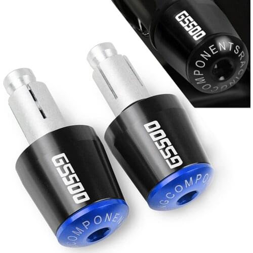 FOR SUZUKI GS 500 GS500 1989-2008 1996 1997 1998 1999 2000 2001 2002 2003 7/8" 22mm Motorcycle CNC Aluminum Handlebar Grips Ends