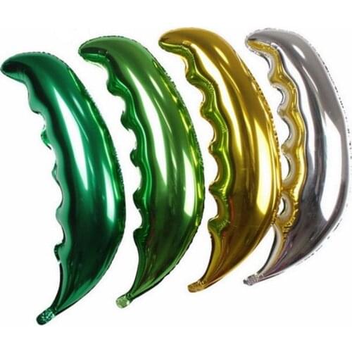 36 inch coconut tree leaf Foil balloons Birthday Party Wedding Room Decor Palm leaf Aluminum globos Opening Ceremony