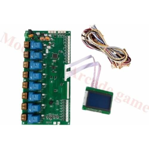 JY-258 8 Channels Time Control Board Coin Banknote Operated Timer PCB for Car Washing Machine