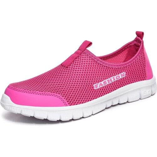 Cheap Women Tennis Shoes Breathable Slip on Female Sneakers Sports Footwear Tenis Feminino Chaussure Femme Brand Sneakers Mujer