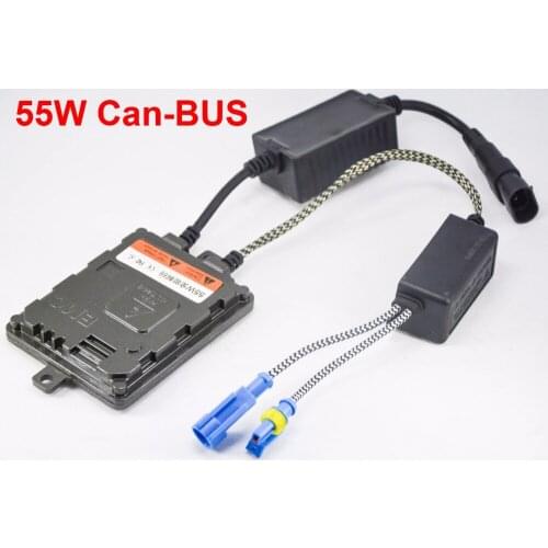 2PCS 12V 55W Full Can-bus HID Xenon Replacement Super Slim Ballasts Genuine AC NO Error Canceler Decoder Fit All Bulb Most Cars