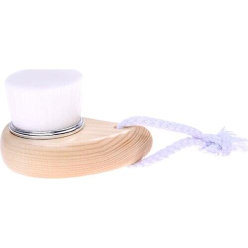 Fiber Facial Face Clean Wash Deep Cleansing Pore Care Brush Mild