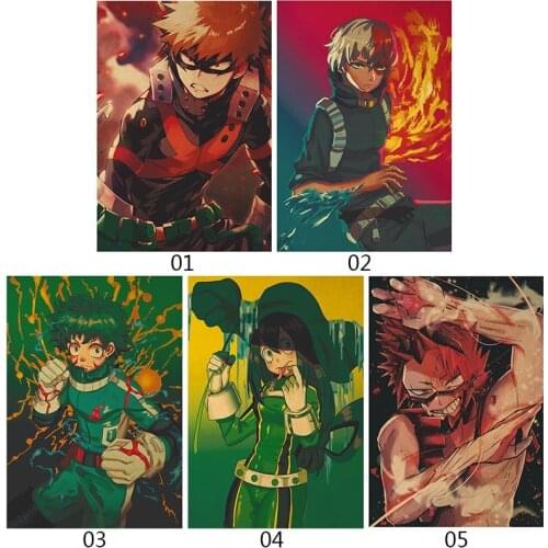 My Hero Academia 5D DIY Diamond Painting Japanese Anime Art Full Circular Drill Pictures Embroidery Cross Stitch Kits Home Decor