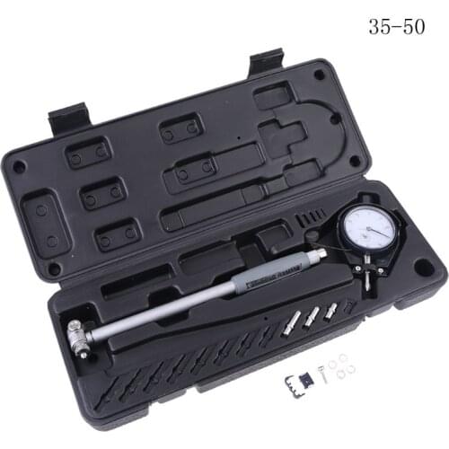 Indicator Set Engine Cylinder Measurement Bore Gauge 50-160mm 35-50mm 18-35mm 0.01mm Diameter Plastic, Metal Dial High
