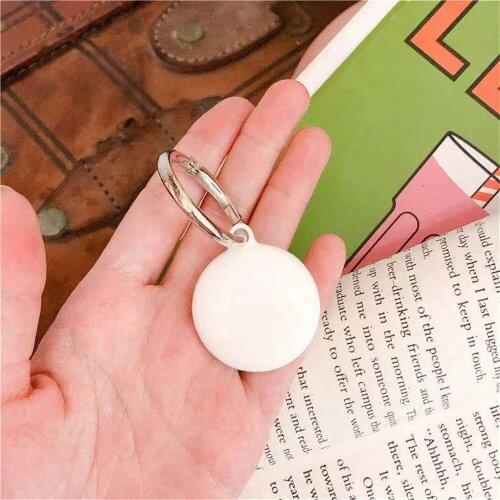 Original Protect Cover For Airtag Soft Sleeve For Apple Locator Tracker Anti-fall Anti-lost Case Keychain Keyring Accessories