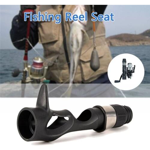 Plastic Aluminum Casting Fly Fishing Reel Seat DIY Fishing Pole Fishing Reel Seat Sweat resistant non-slip Pesca Accesorios 6