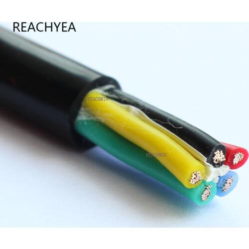 Wire Soft silicone cable 7 core heat resistant 180
