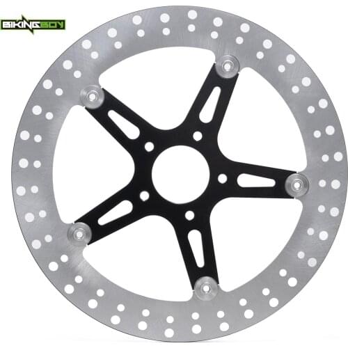 BIKINGBOY 13" 14" 15" Oversize Front Brake Disc Disk Rotor Sportster 06-21 Softail Dyna Street Bob Low Rider 00-17 Touring 00-13