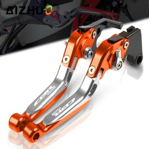 Clutch Brake Levers Motorcycle CNC Aluminum Folding Extendable Adjustable Accessories FOR HONDA CBR150R CBR 150 R 2011-2020 2019