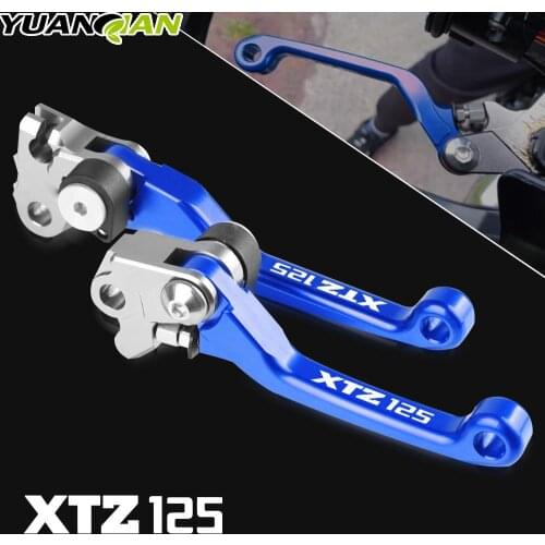 Motorcylce Folding Pivot Dirt Bike Brake Clutch Lever Handle For YAMAHA XTZ125 XTZ 125 2003-2016 2004 2005 2006 2007 2008 2009