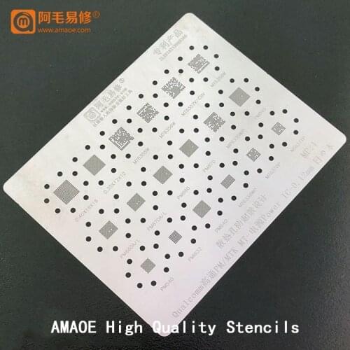 MTK MT Power Maxim Max Power Qualcomm PM Power IC BGA Reballing Stencil MAX77854 MT6169V PM660 MT6290MA PM8937 MT820EAD MT8916