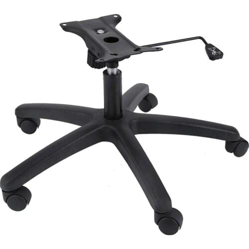 VEVOR 28 Inch Office Chair Base Replacement with Bottom Plate Stand Cylinder and 5 Casters Heavy Duty Swivel Chair Base