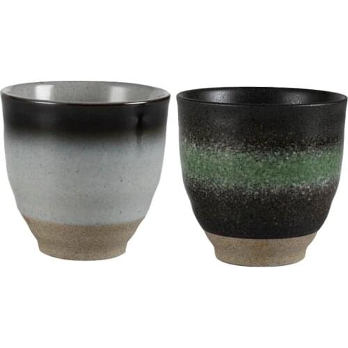 Vintage Tea Cup 220ml Ceramic Teacup Japanese Tea Master Cups Tea Bowl Decor Teaware Container Drinkware Crafts