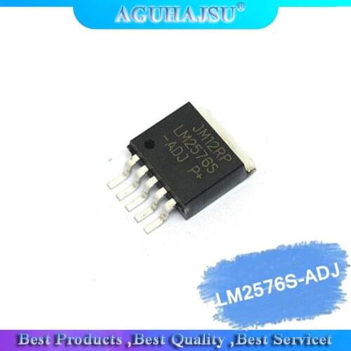 10pcs LM2576SX-ADJ TO263 LM2576S-ADJ TO-263 LM2576-ADJ new and original