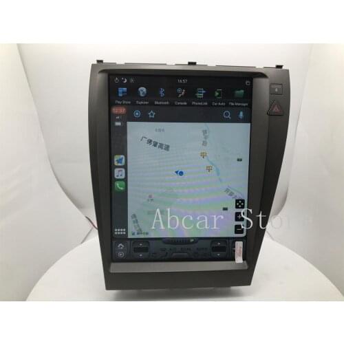 12.1'' Tesla style Android 9.0 Car dvd player GPS Navigation For LEXUS ES ES240 ES350 2006-2012 stereo px6 carplay radio IPS