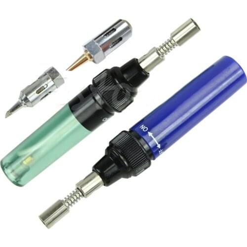 1300 Celsius Butane Gas Blow Torch Soldering Iron Gun Cordless Welding Pen Burner Drop Ship