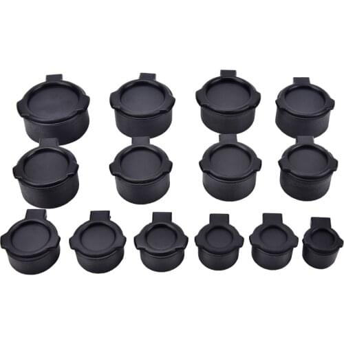 25.4-57mm Rifle Scope Mount Quick Flip Spring Up Open Lens Cover Cap Eye Protect Objective Cap Hunting Sight cover Caliber