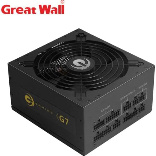 Great Wall 750W Power Source 140mm Cooling Fan 80plus Gold Computer Power Supply ATX 12V Desktop Gaming Power Supply Unit for PC