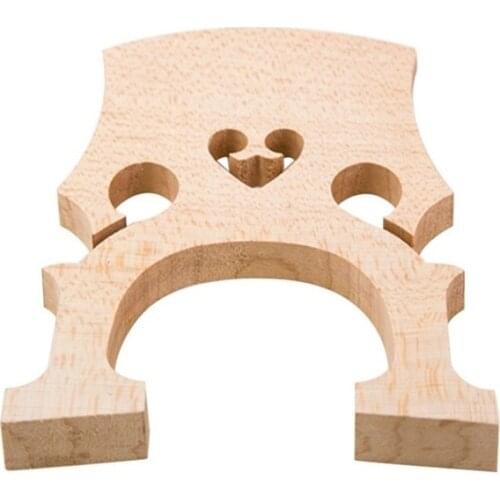 1PCS Exquisite Cello Bridge 4/4 Top Quality Maple Wood Professional Cello Accessories Drop shipping