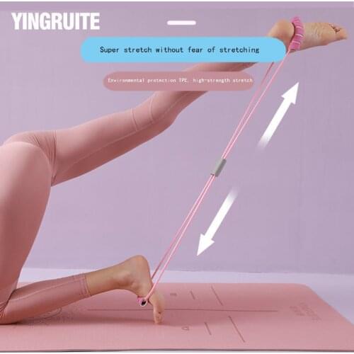 Beautiful back butt lift stovepipe beautiful arm home elastic rope figure 8 rally