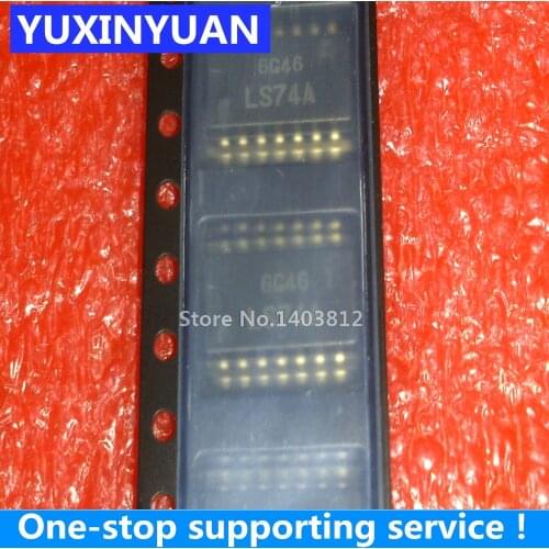 LA74 74LS74A SOP14 10pcs/lot
