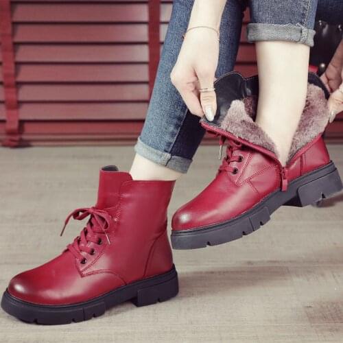 LAASIMI Women's Wedge Ankle Boots