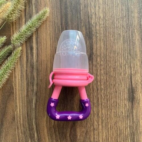 Hot Selling Colorful Baby Fruit Feeder 1 Pcs Fresh Food Kids Nibbler